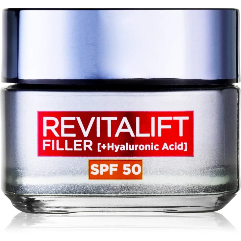 L’Oréal Paris Revitalift Filler crema de zi regeneratoare anti-îmbătrânire SPF 50 50 ml