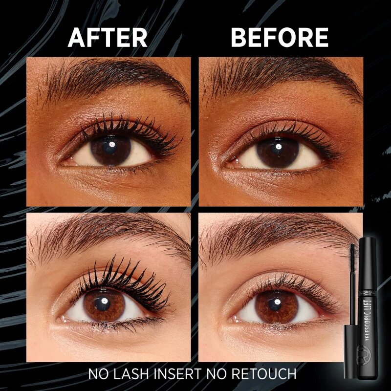 L’Oréal Paris Telescopic Lift mascara pentru volum și gene curbate 9.9 ml