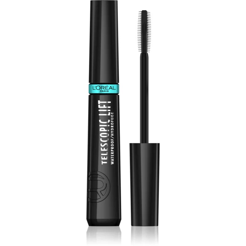 L’Oréal Paris Telescopic Lift mascara pentru volum și gene curbate rezistentă la apă Waterproof 9.9 ml