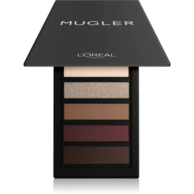 L’Oréal Paris x Mugler paletă cu farduri de ochi culoare Nude 8 g