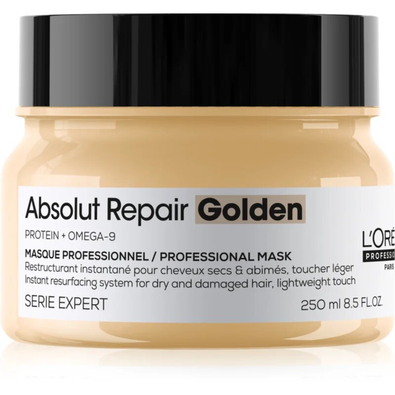 L’Oréal Professionnel Serie Expert Absolut Repair Golden masca pentru regenerare pentru păr uscat și deteriorat 250 ml