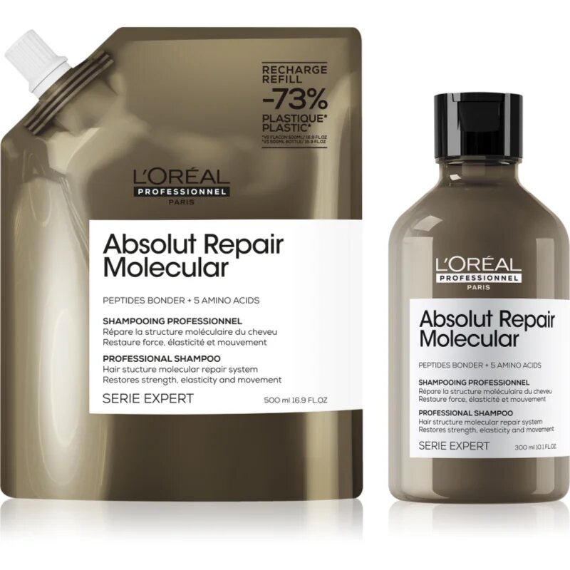 Serie Expert Absolut Repair Molecular ambalaj economic pentru par deteriorat