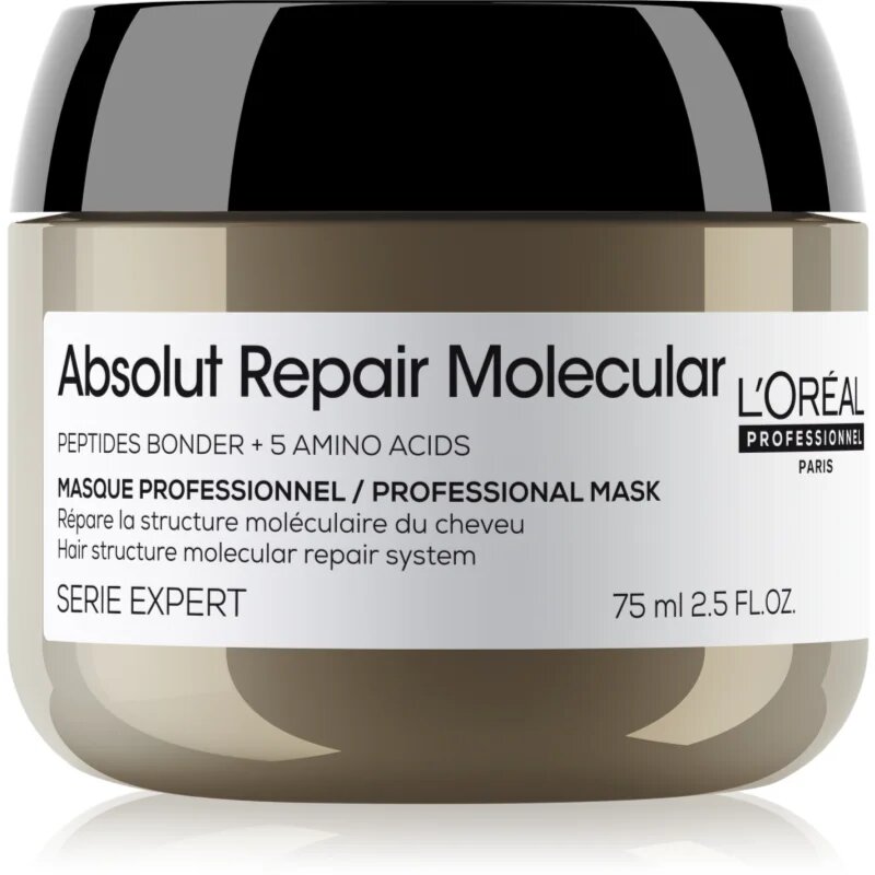 L’Oréal Professionnel Serie Expert Absolut Repair Molecular mască profund fortifiantă pentru păr 75 ml