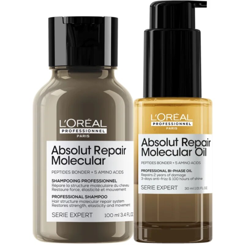 L’Oréal Professionnel Serie Expert Absolut Repair Molecular set cadou pentru par deteriorat