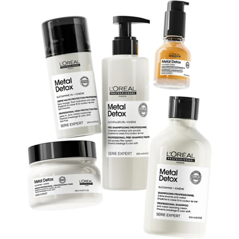 L’Oréal Professionnel Serie Expert Metal Detox mască hrănitoare profundă pentru par vopsit si deteriorat 150 ml