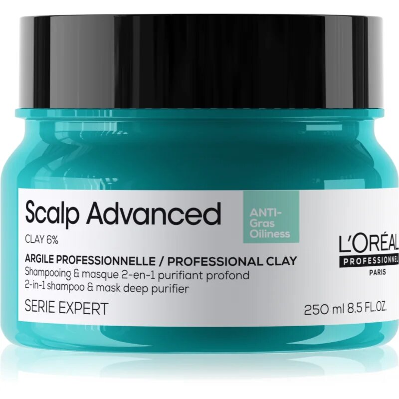 L’Oréal Professionnel Serie Expert Scalp Advanced șampon și mască 2 în 1 250 ml