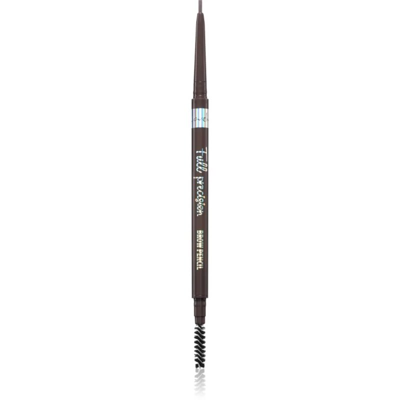 Lovely Full Precision creion pentru sprancene cu pensulă culoare Cool Brown 5 g