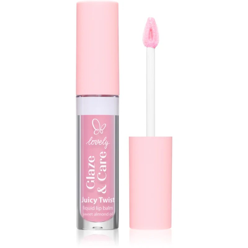 Lovely Glaze & Care Juicy Twist luciu de buze de ingrijire 2.8 g