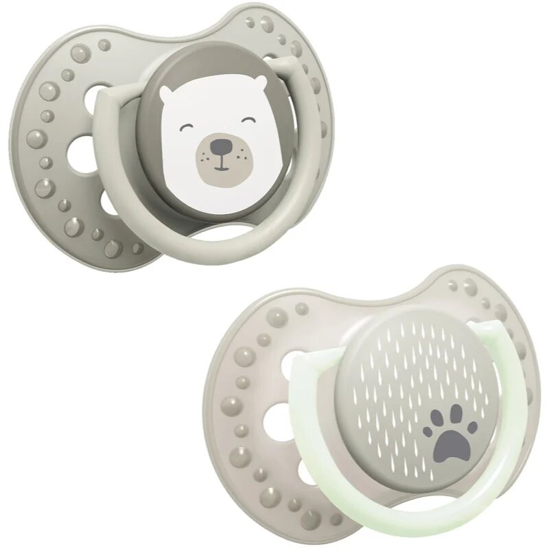 LOVI Buddy Bear suzetă 0-6m 2 buc
