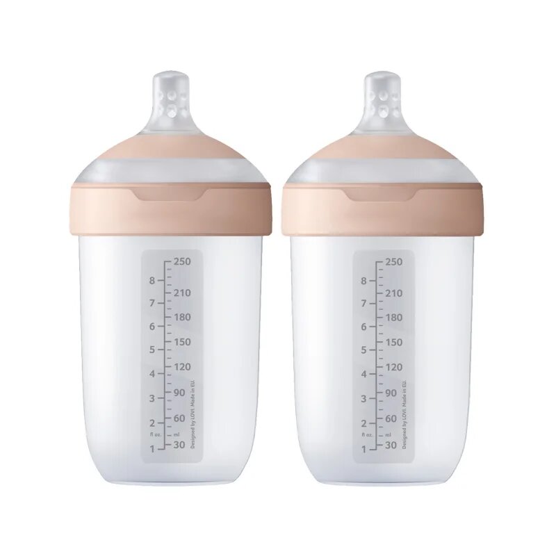 LOVI Mammafeel Bottle 250ml biberon pentru sugari 3 m+ 2x250 ml