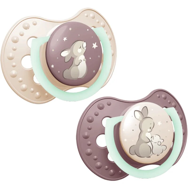 LOVI NIGHT&DAY Girl suzetă 0-6 m 2 buc