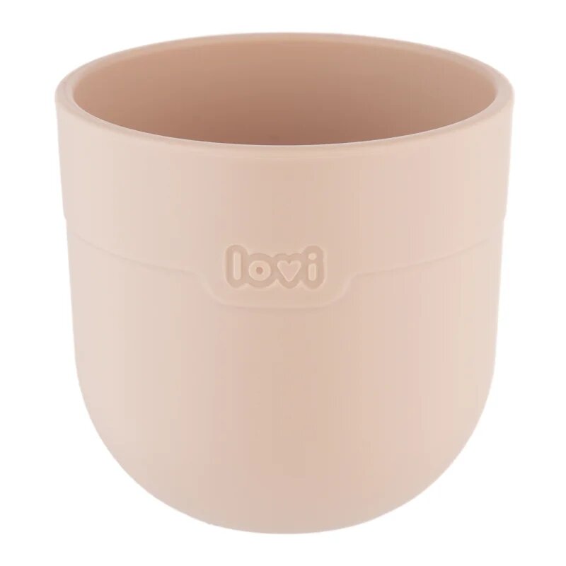 LOVI Tableware Set with Cup serviciu de masă pentru copii Nude 3 buc