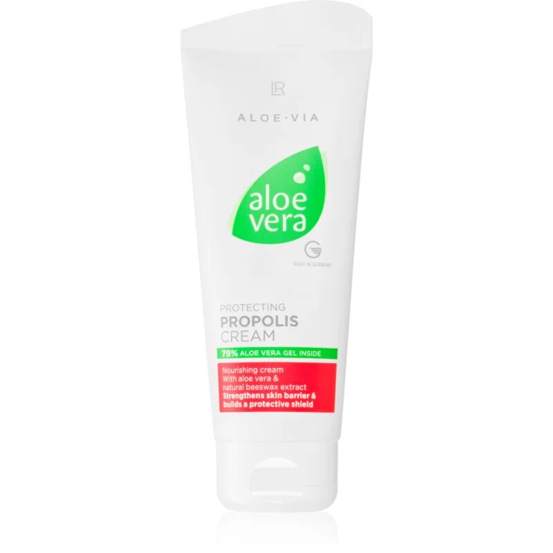 LR Aloe Vera & Propolis crema hidratanta si hranitoare pentru piele uscata actionand impotriva senzatiei de mancarime 100 ml