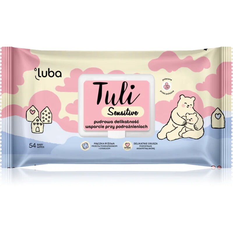 Luba Tuli Sensitive servetele delicate pentru copii 54 buc