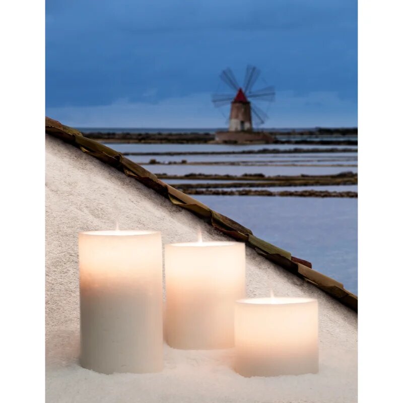 LUMEN Halos Sicilia lumânare parfumată 12x20 cm