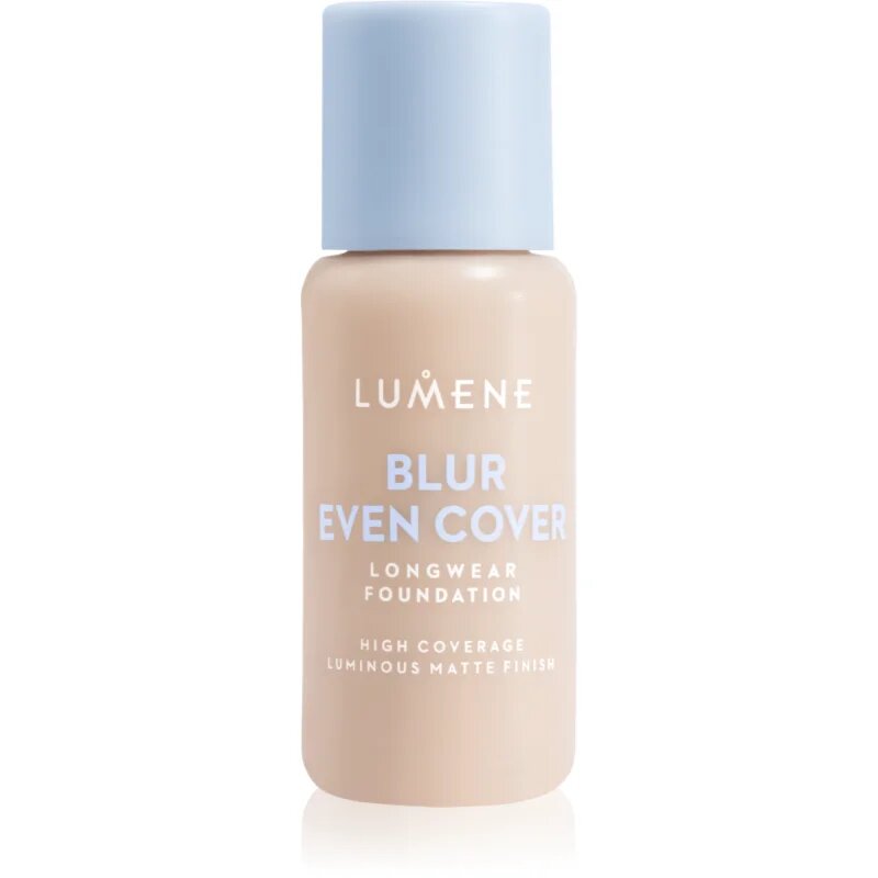 Lumene Blur Even Cover machiaj lichid cu un finisaj mat 16 de ore culoare 00 30 ml