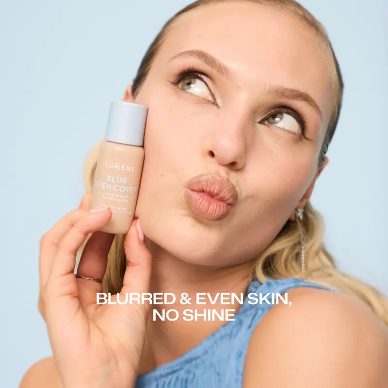 Lumene Blur Even Cover machiaj lichid cu un finisaj mat 16 de ore culoare 00 30 ml