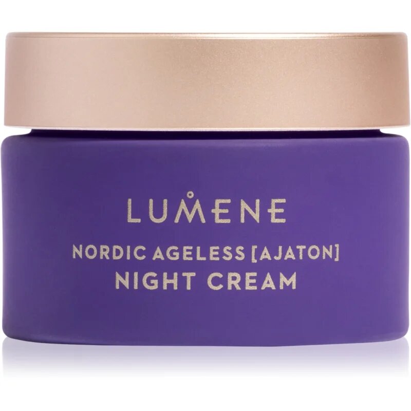 Lumene Nordic Ageless [AJATON] Radiant Youth Cremă de noapte intensă pentru riduri 50 ml