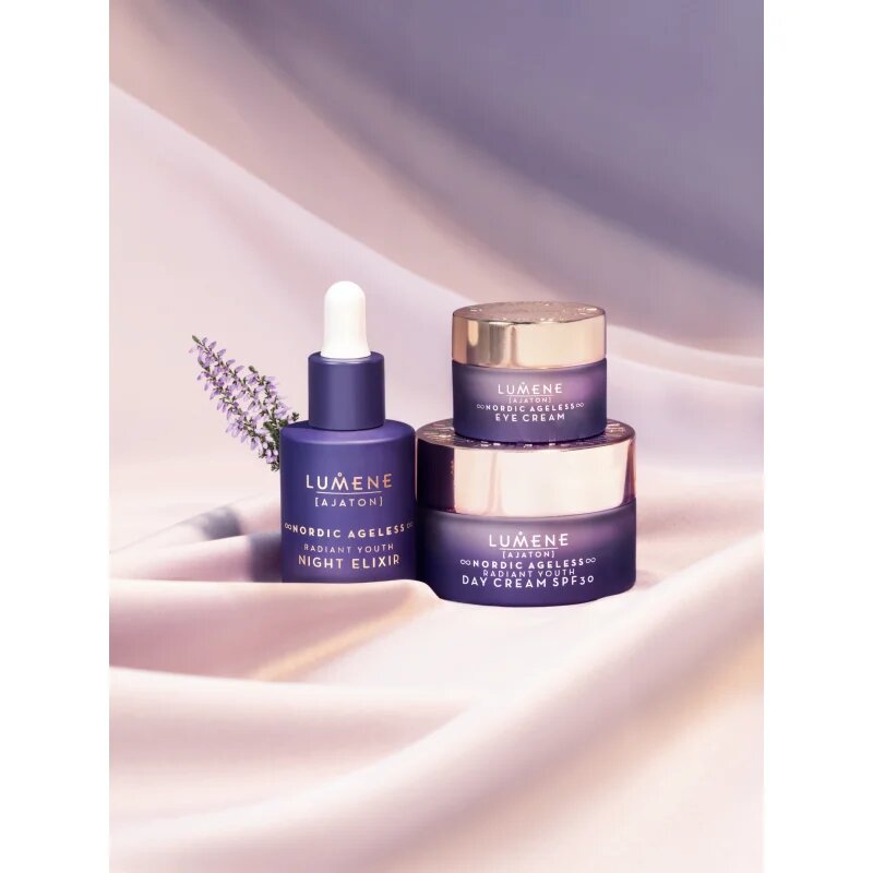 Lumene Nordic Ageless [AJATON] Radiant Youth Cremă de zi pentru piele matură SPF 30 50 ml