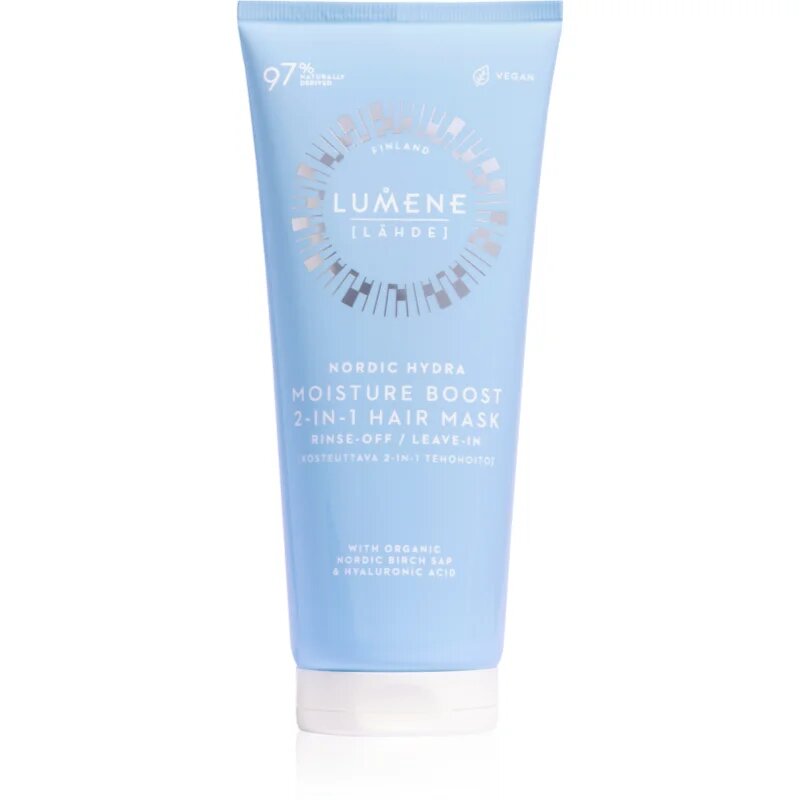 Lumene Nordic Hydra [LÄHDE] Moisture Boost Masca hidratanta par 2 in 1 200 ml