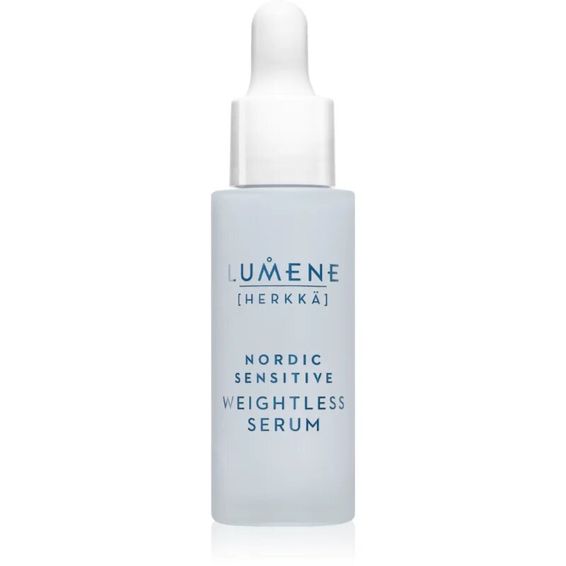 Lumene Nordic Sensitive [HERKKÄ] Weightless ser cu textura fina pentru a calma si intari pielea sensibila 30 ml
