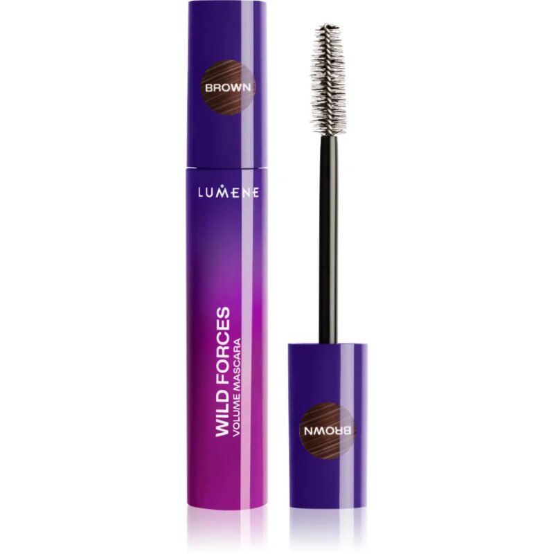 Lumene Wild Forces Volume Mascara mascara pentru volum culoare Brown 14 ml