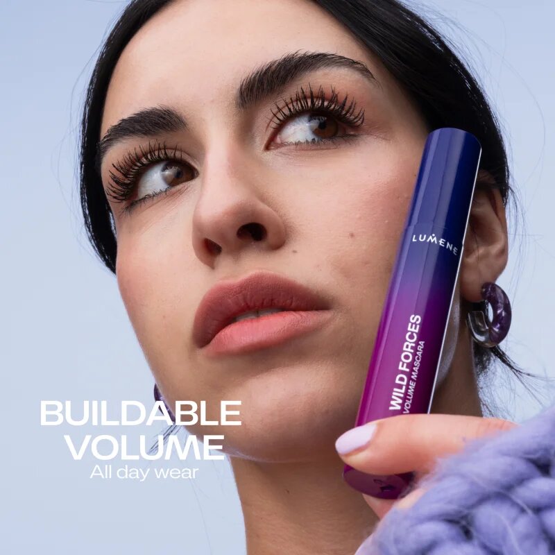 Lumene Wild Forces Volume Mascara mascara pentru volum culoare Brown 14 ml