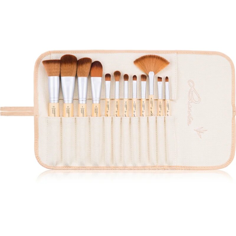 Luvia Cosmetics Bamboo Bamboo’s Root set de pensule cu husă