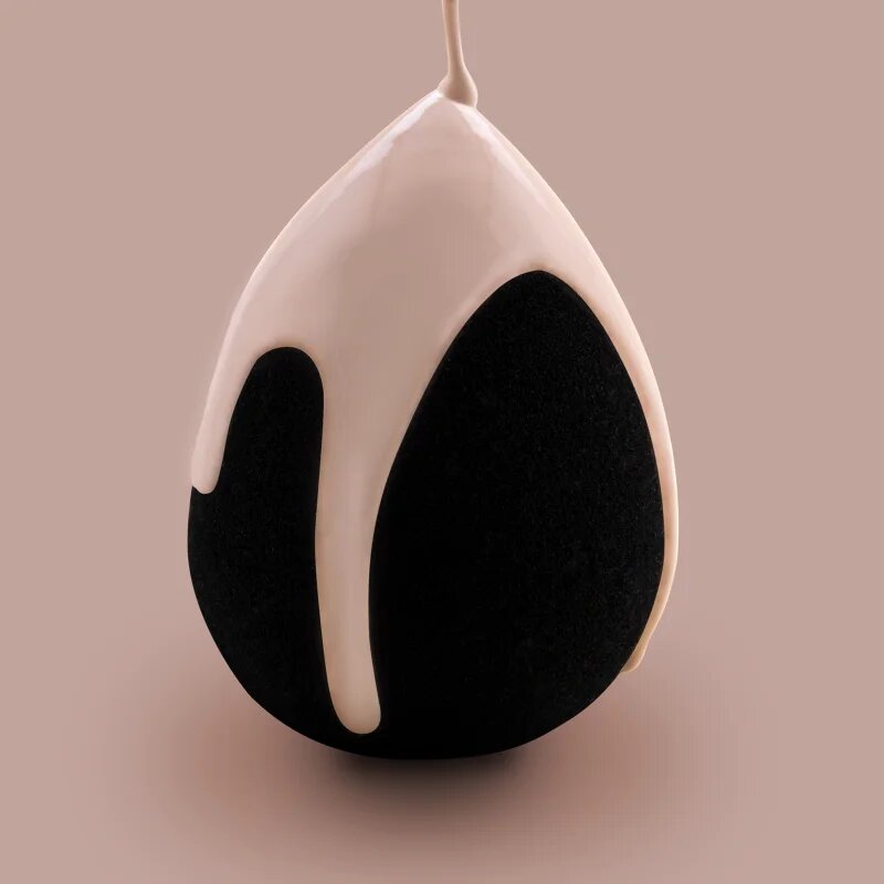 Luvia Cosmetics Classic Make-up Sponge Burete de machiaj din catifea 1 buc