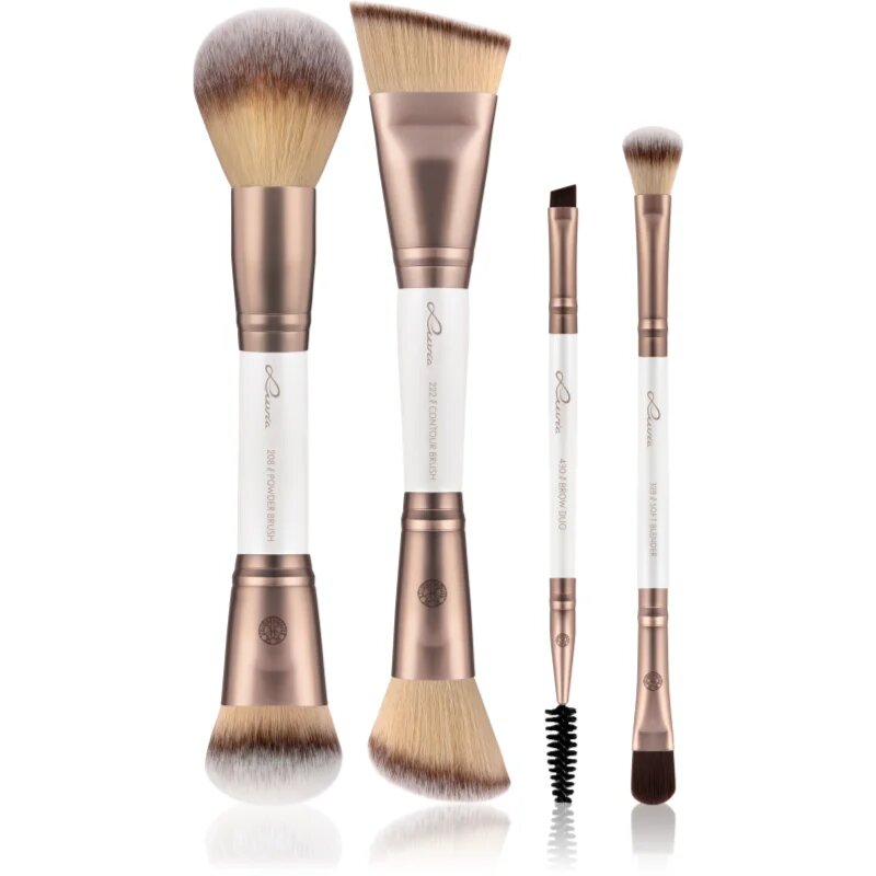 Luvia Cosmetics Mirage 4|8 Duo Pinselset set perii machiaj