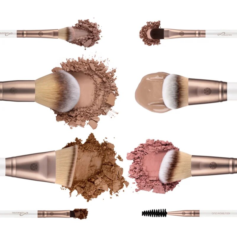 Luvia Cosmetics Mirage 4|8 Duo Pinselset set perii machiaj