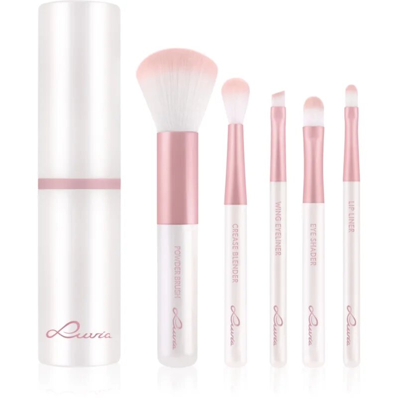 Luvia Cosmetics Travel Set set de pensule cu husă pentru călătorii Candy