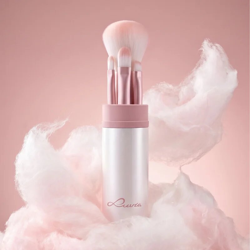 Luvia Cosmetics Travel Set set de pensule cu husă pentru călătorii Candy