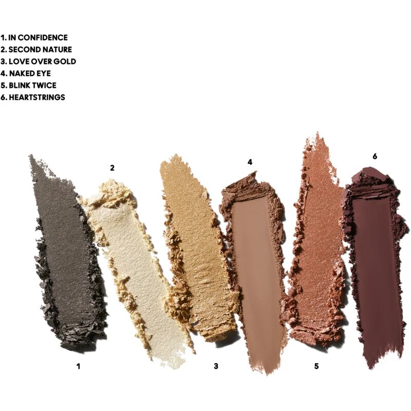 MAC Cosmetics Connect In Colour Eye Shadow Palette 6 shades paletă cu farduri de ochi culoare Nude Board 6.25 g