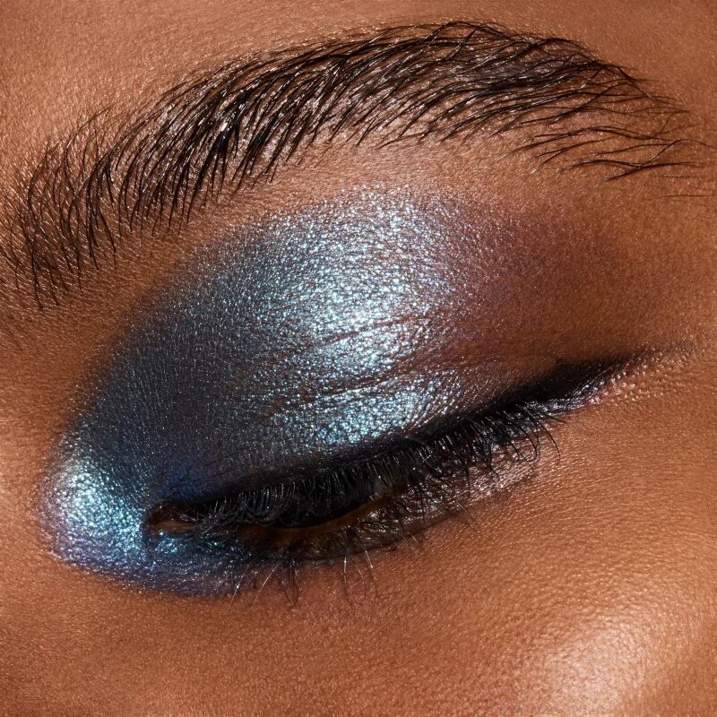 MAC Cosmetics Eye Shadow Metallic Pro Palette Refill Pan fard de ploape de nuanta aurie rezervă culoare Blueprint 1 g