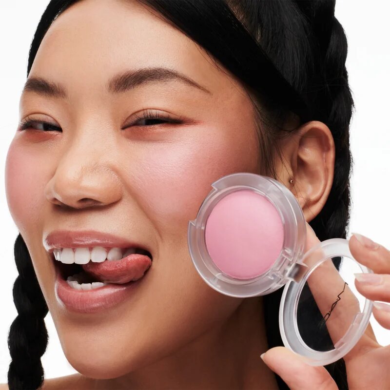 MAC Cosmetics Glow Play Blush blush cu efect iluminator culoare Totally Synced 73 g