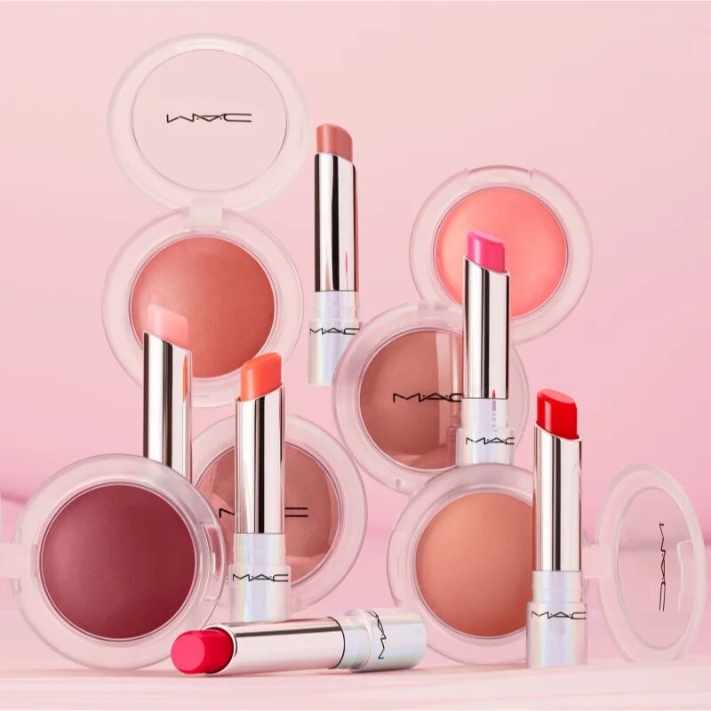 MAC Cosmetics Glow Play Blush blush cu efect iluminator culoare Totally Synced 73 g