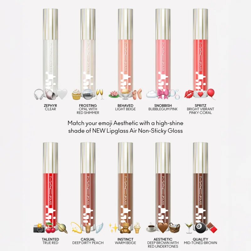 MAC Cosmetics Lipglass Air lip gloss hidratant culoare Spritz 5 ml