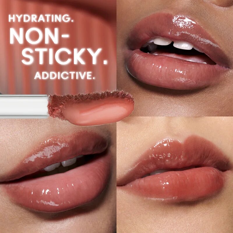 MAC Cosmetics Lipglass Air Mini lip gloss hidratant culoare Casual 2.6 ml