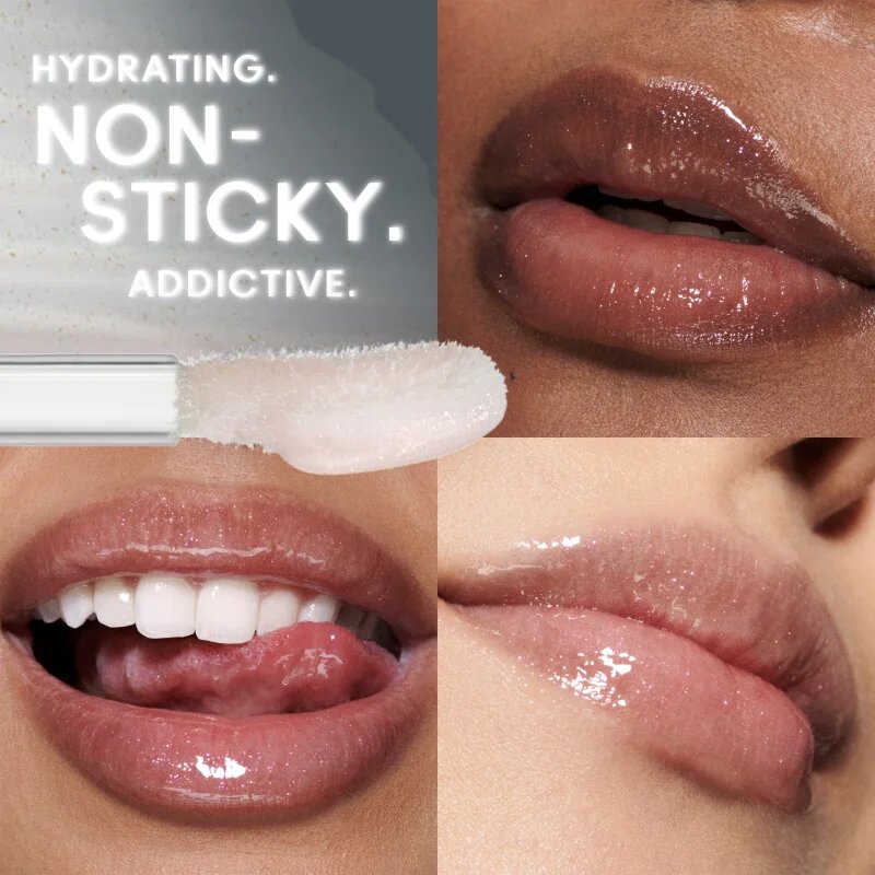 MAC Cosmetics Lipglass Air Mini lip gloss hidratant culoare Frosting 2.6 ml