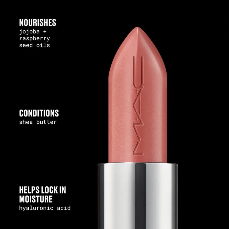 MAC Cosmetics Lustreglass Sheer-Shine Lipstick ruj strălucitor culoare Can't Dull My Shine 3.5 g