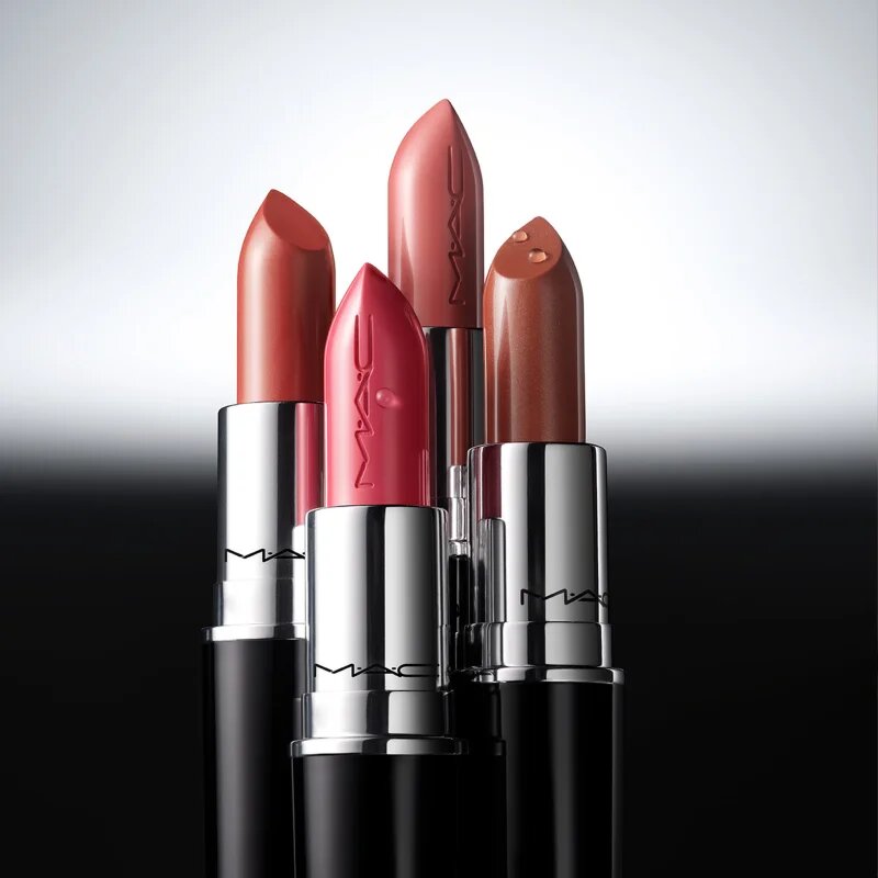 MAC Cosmetics Lustreglass Sheer-Shine Lipstick ruj strălucitor culoare Spice it Up! 3 g