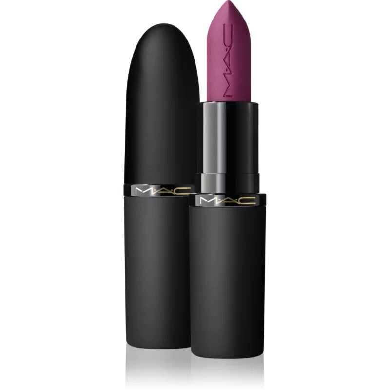 MAC Cosmetics Powder Kiss Hazy Matte ruj mat culoare On My Mind 3.5 g