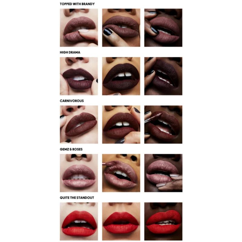 MAC Cosmetics Retro Matte Liquid Lipcolour ruj lichid mat culoare Caviar 5 ml