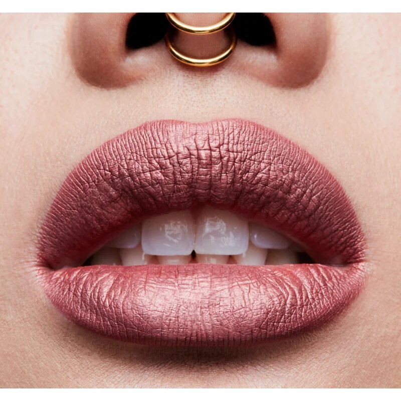 MAC Cosmetics Retro Matte Liquid Lipcolour ruj lichid mat culoare Gemz & Roses 5 ml