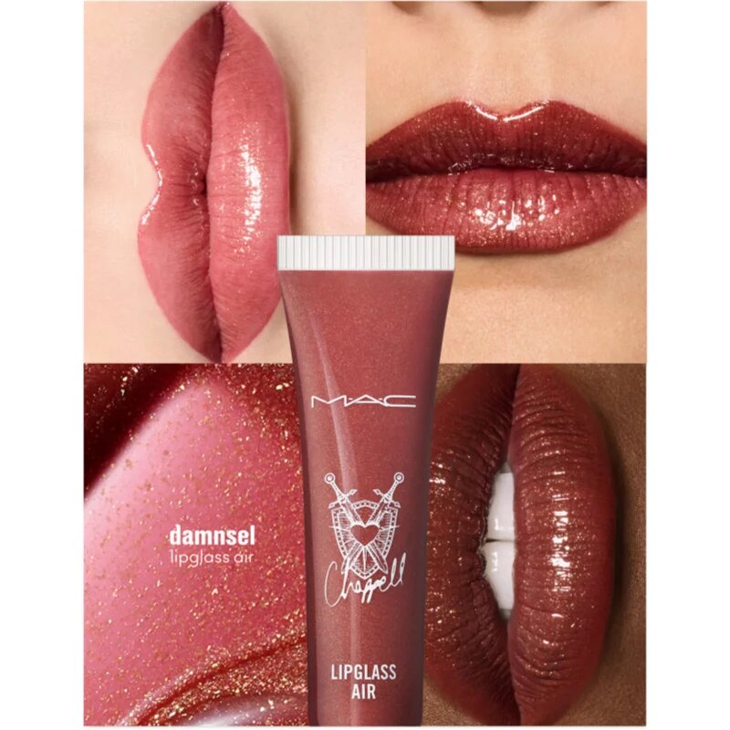 MAC Cosmetics Viva Glam Lipglass Air luciu de buze cu sclipici 15 ml