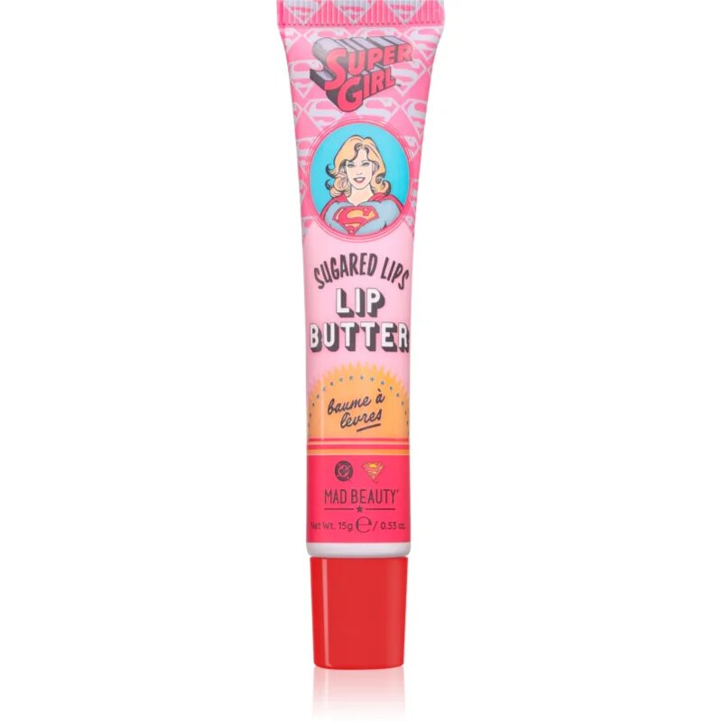 Mad Beauty DC Femme Power Supergirl Unt puternic hranitor de buze 15 g