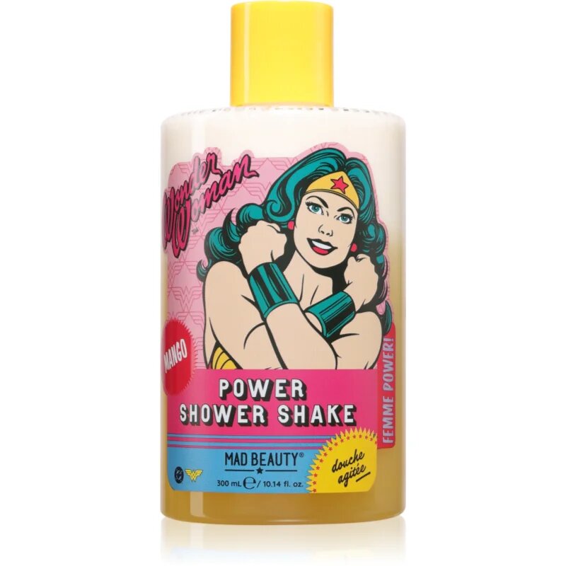 Mad Beauty DC Femme Power Wonder Woman gel de dus hidratant 300 ml