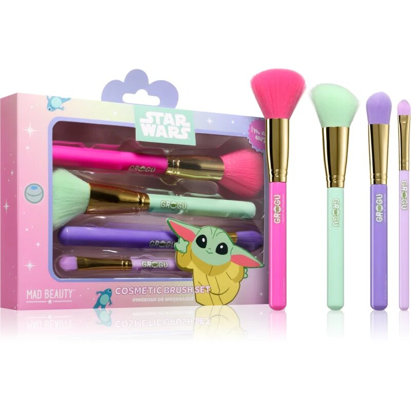 Mad Beauty Grogu Galaxy set perii machiaj