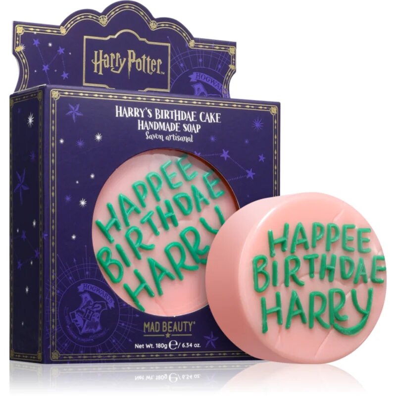 Mad Beauty Harry Potter Harry's Birthdae Cake săpun solid parfum Vanilla 180 g